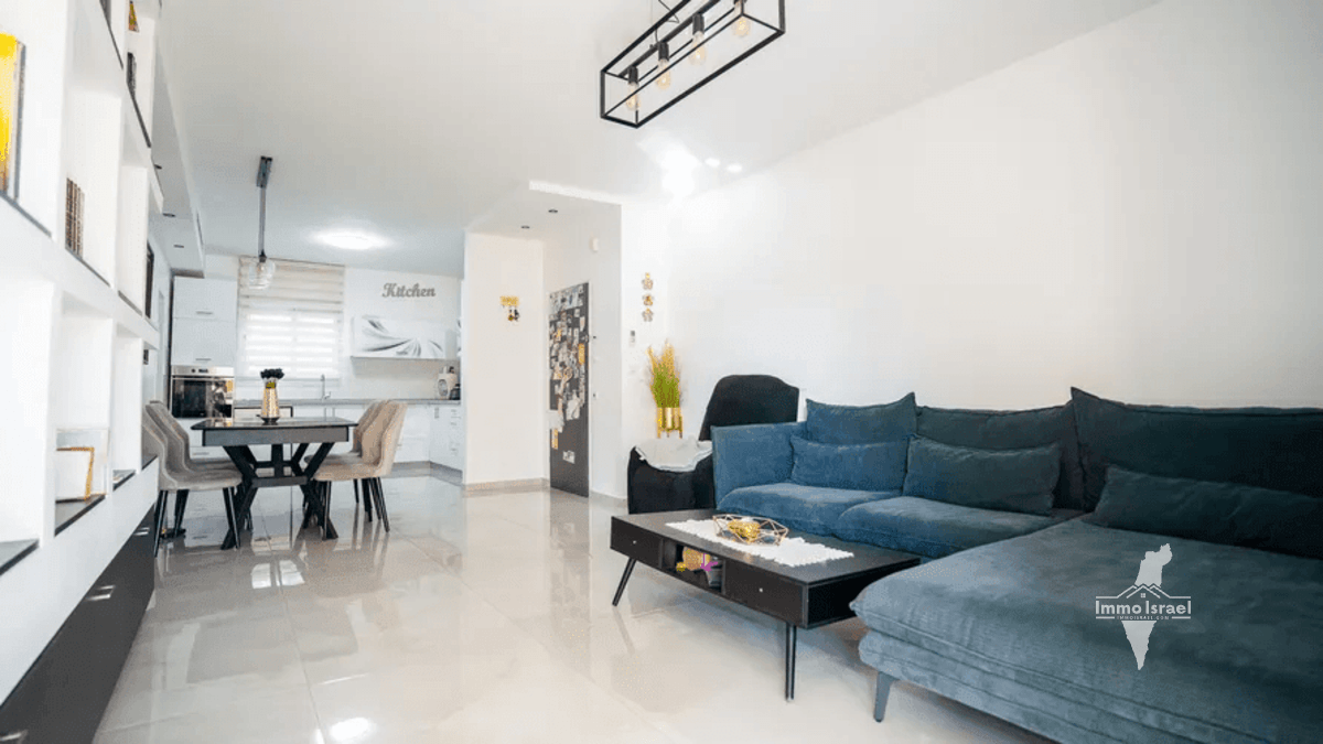 Appartement jardin de 4 pièces à vendre rue Shevet Binyamin, Ashdod