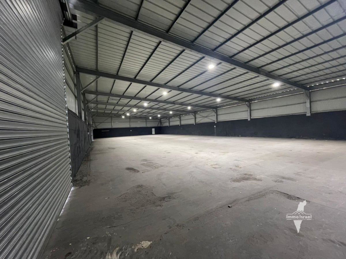 1500 sqm Logistics Center for Rent near Ashkelon