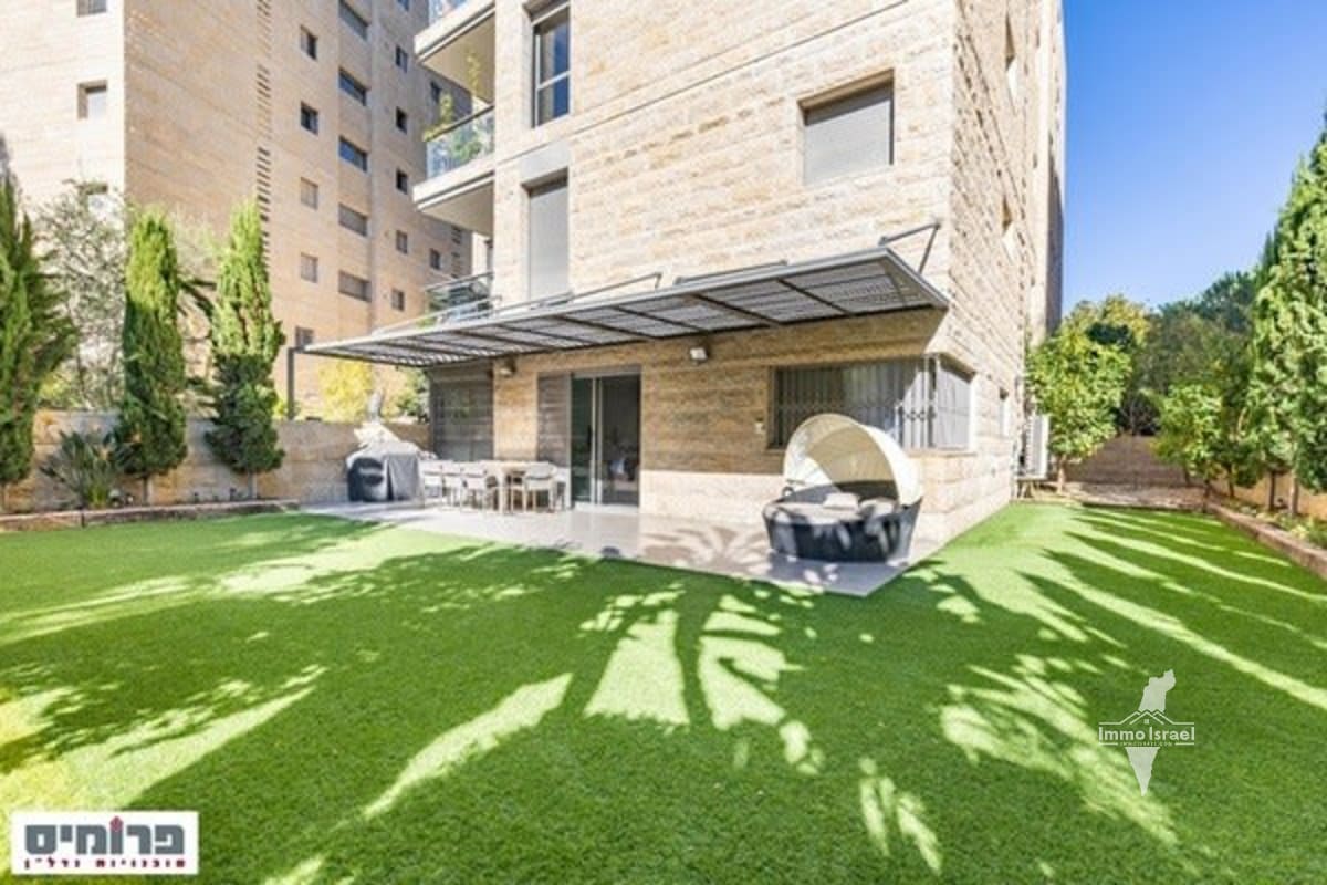 דירת גן 4 חדרים למכירה ברחוב גלבר, ירושלים