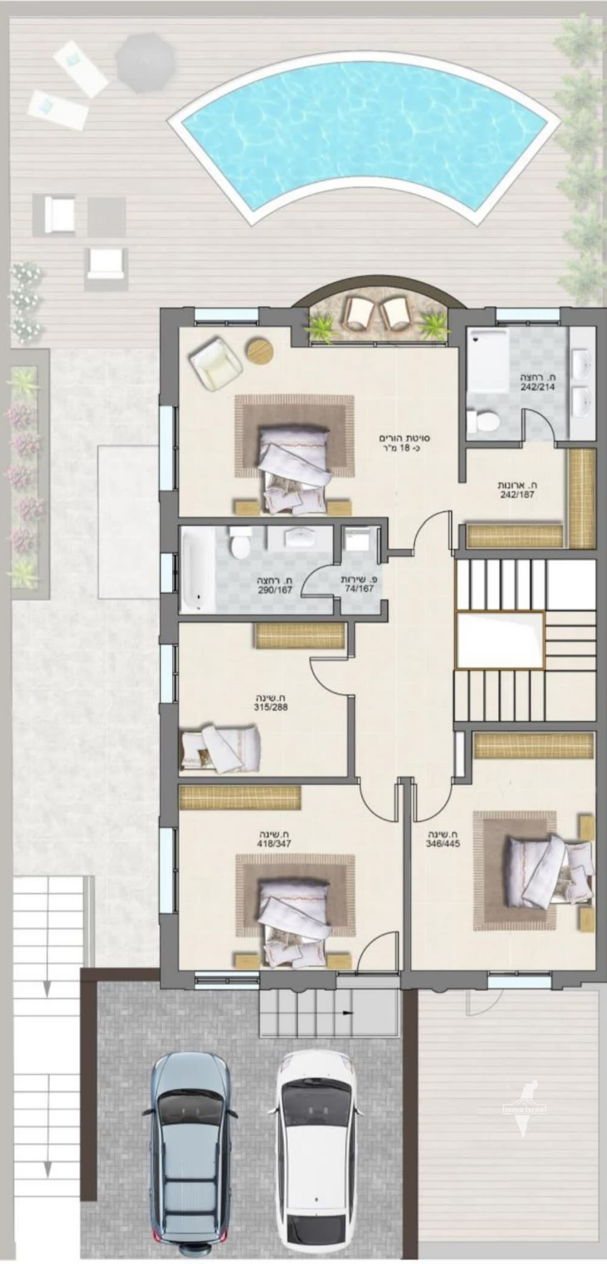 8-Room Duplex for Sale on HaKinor Street, Jerusalem