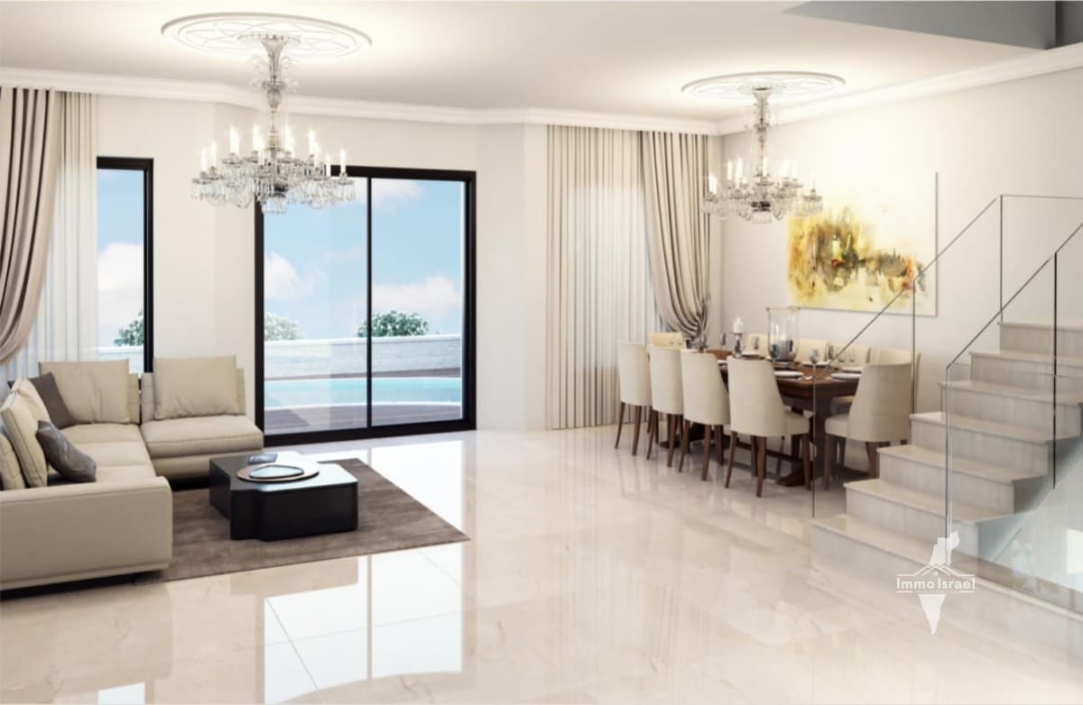 8-Room Duplex for Sale on HaKinor Street, Jerusalem