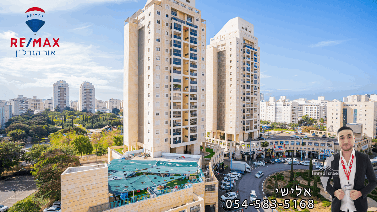 4-Room Penthouse for Sale on Adar Street, Ashdod