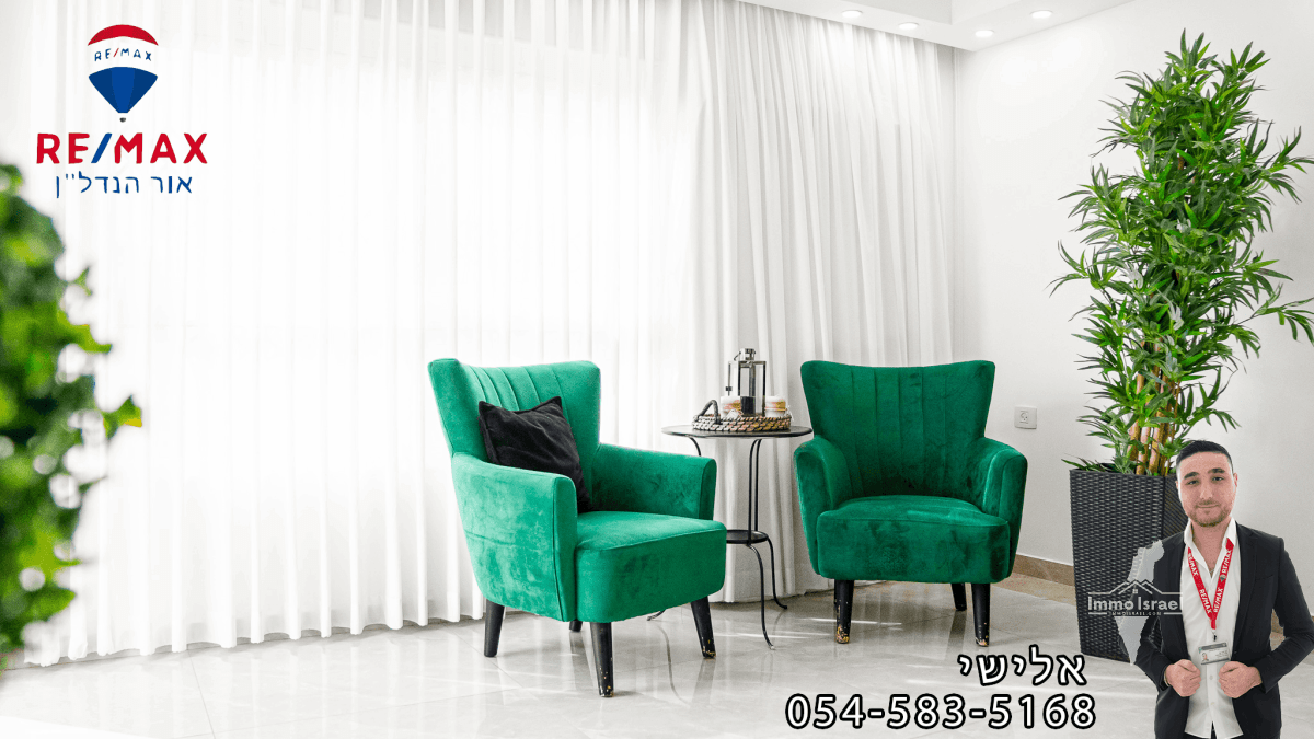 4-Room Penthouse for Sale on Adar Street, Ashdod