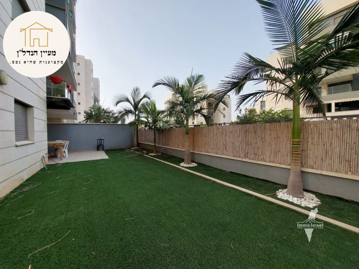 3-Room Garden Apartment for Sale at 12 Oren Street, Harish
