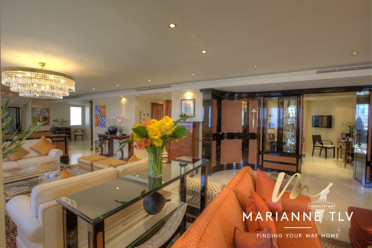 דירה 6 חדרים מול הים למכירה ברחוב יוטבת, תל אביב-יפו