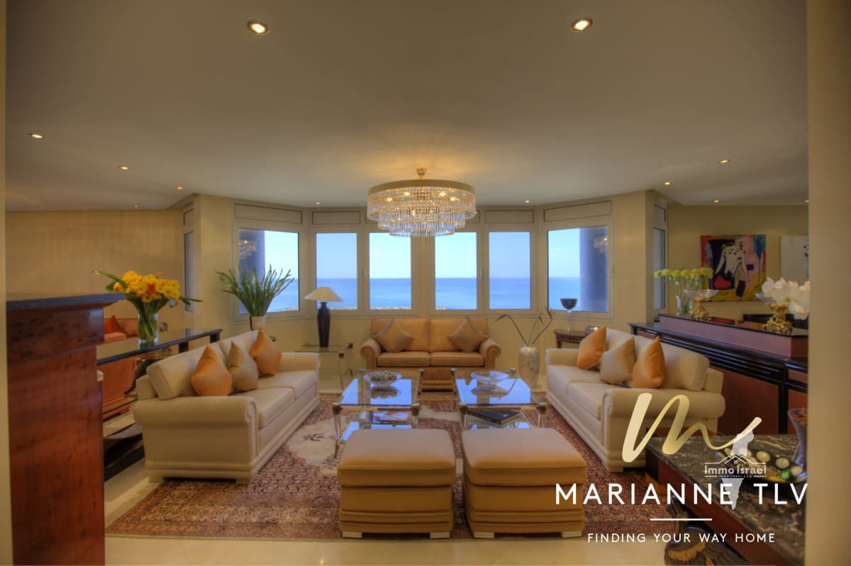 דירה 6 חדרים מול הים למכירה ברחוב יוטבת, תל אביב-יפו