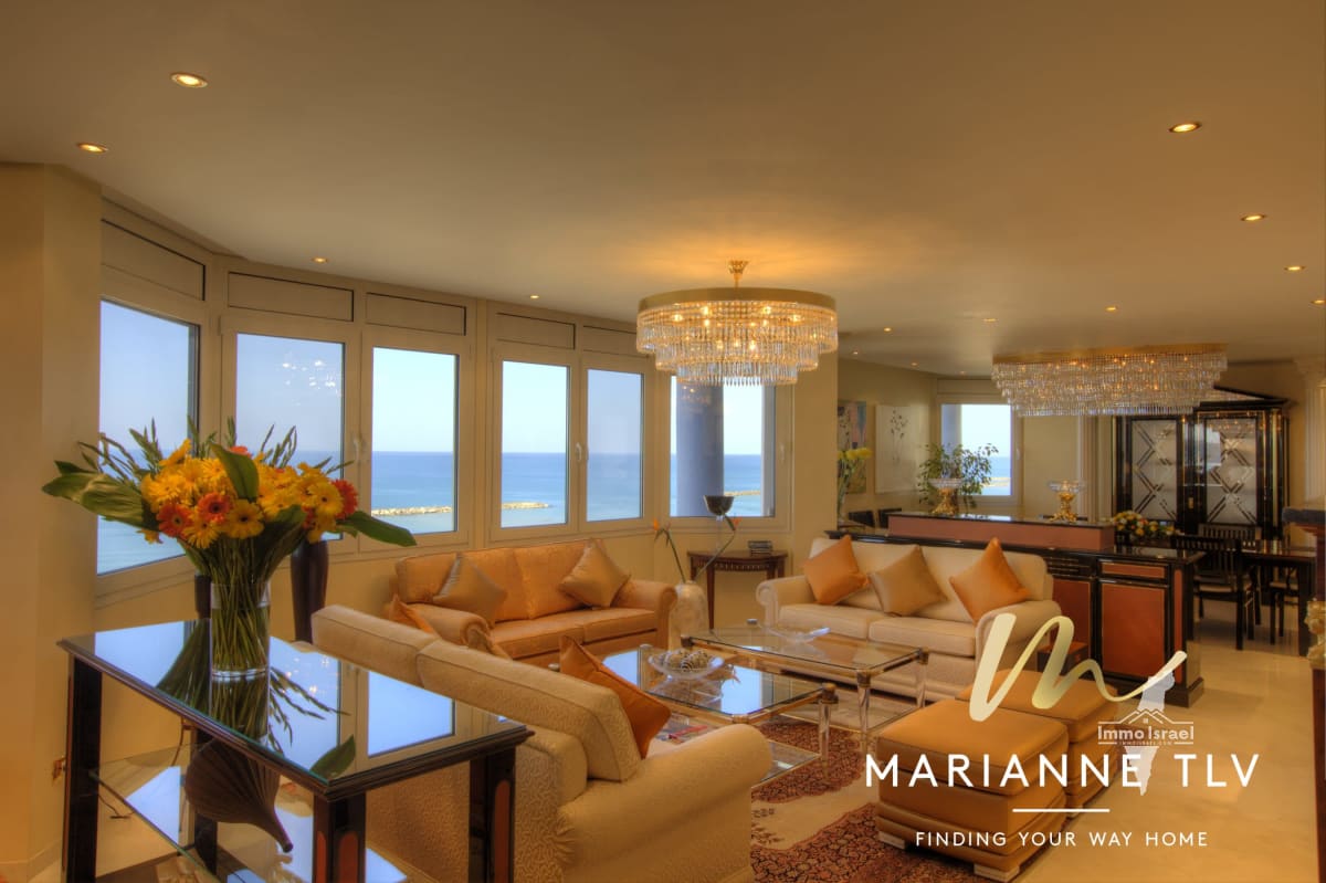 Appartement de 6 pièces face à la mer à vendre a Herbert Samuel, Tel Aviv-Yafo