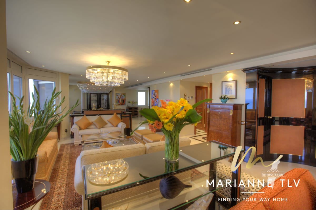 דירה 6 חדרים מול הים למכירה ברחוב יוטבת, תל אביב-יפו