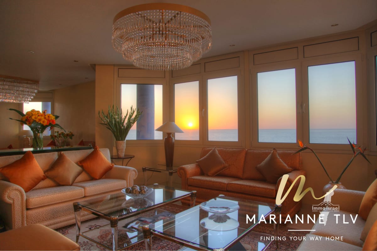 דירה 6 חדרים מול הים למכירה ברחוב יוטבת, תל אביב-יפו