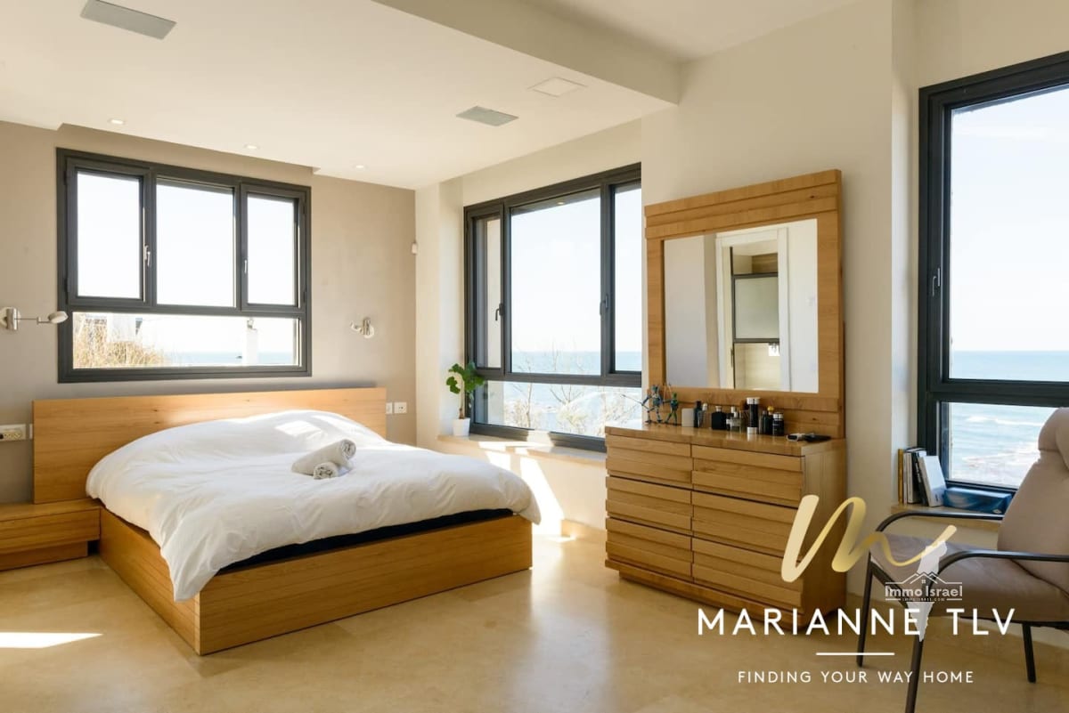 וילה 5 חדרים מול הים להשכרה ברחוב יוטבת, תל אביב-יפו