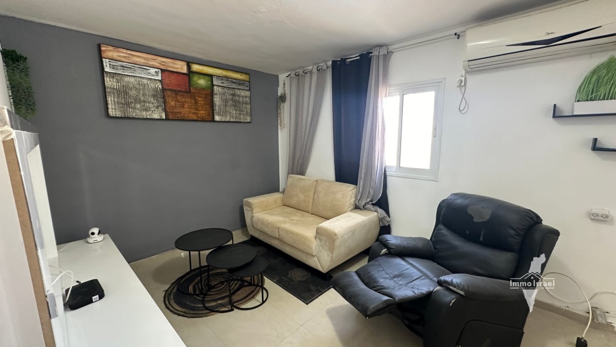 3-Room Apartment for Sale in Be'er Sheva for Under 600,000 Shekels