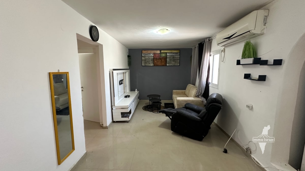 3-Room Apartment for Sale in Be'er Sheva for Under 600,000 Shekels