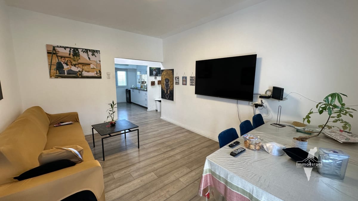 3-Room Apartment for Sale Opposite the Technological College of Beer-Sheva