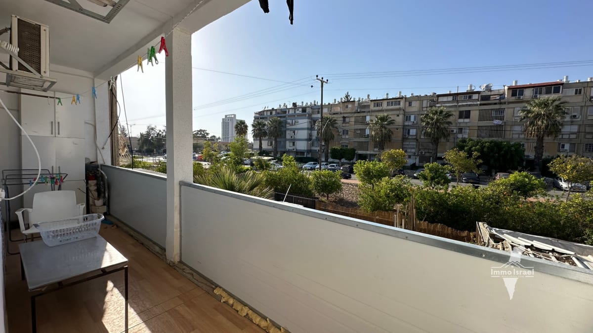 3-Room Apartment for Sale Opposite the Technological College of Beer-Sheva