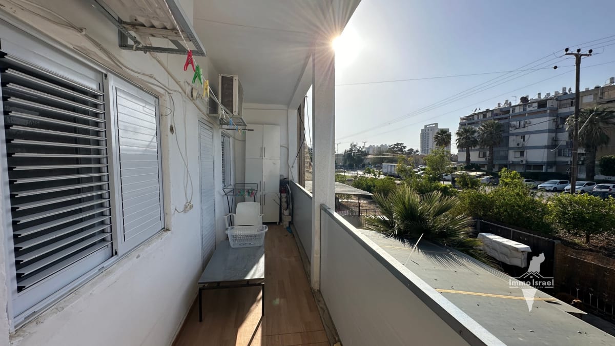 3-Room Apartment for Sale Opposite the Technological College of Beer-Sheva
