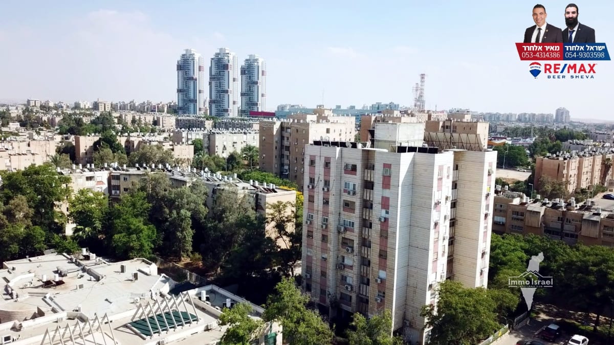 3-Room Apartment for Sale with Elevator at Rahvat Radak, Be'er Sheva