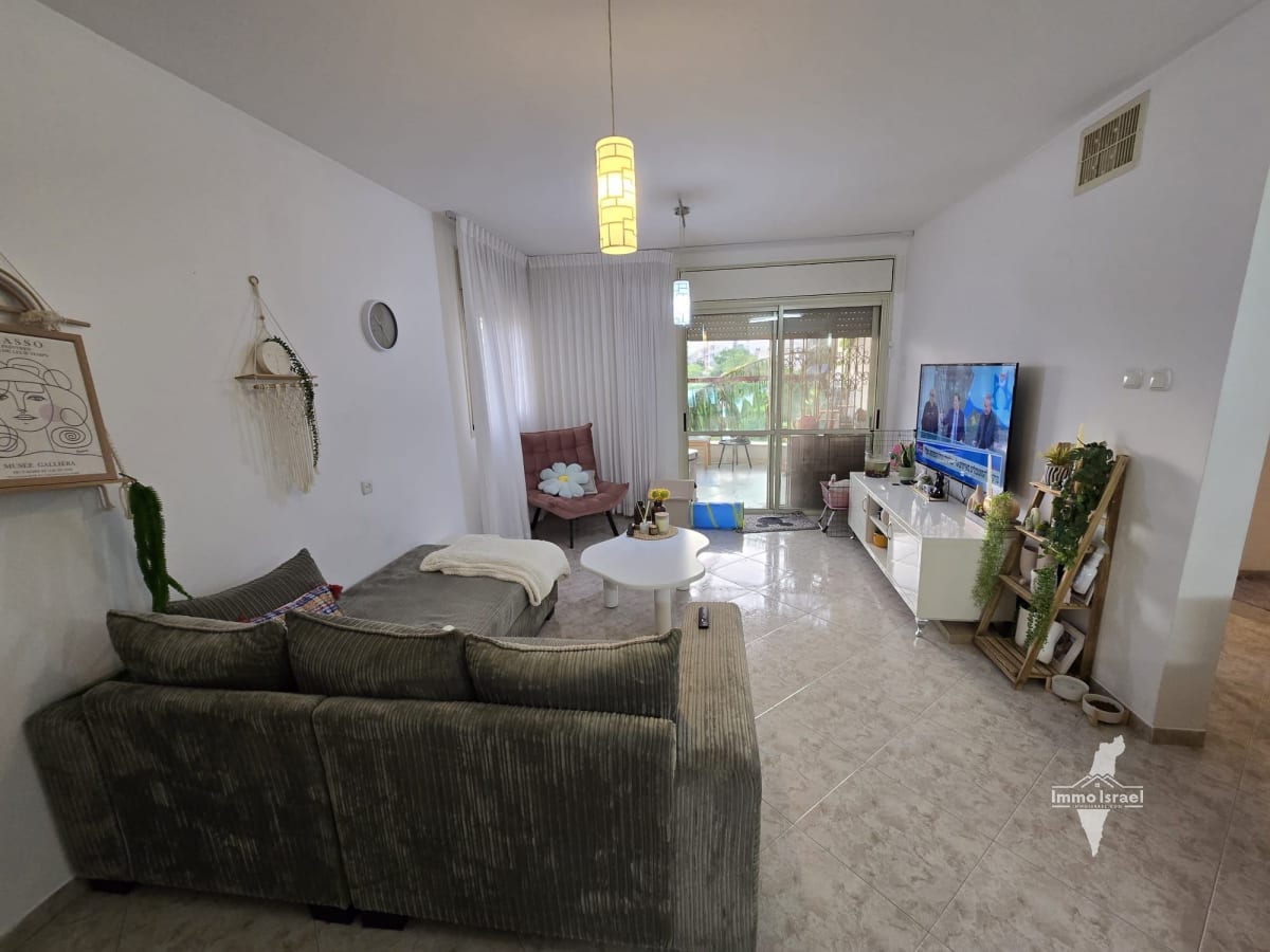 Appartement rénové de 3 pièces à vendre au 2 rue HaRav Tana, Be'er Sheva