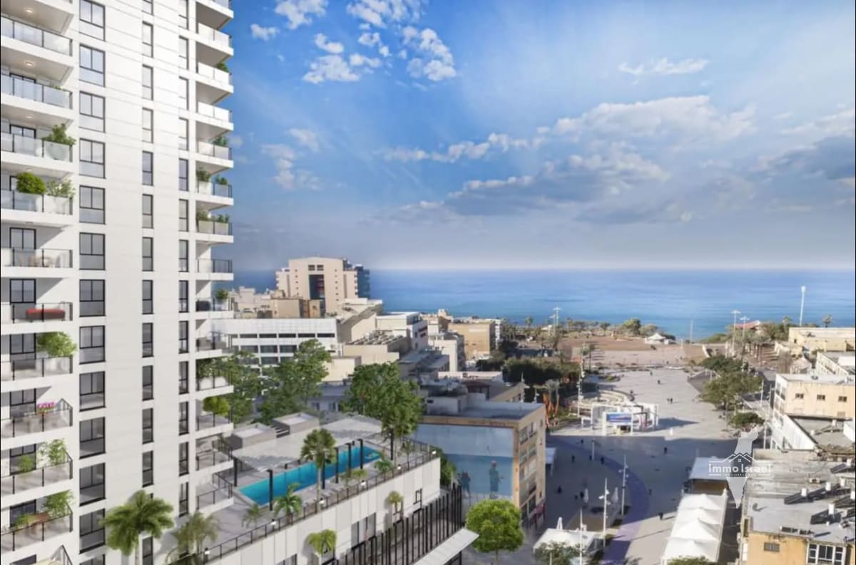 4-Room Apartment in a New Project for Sale at 26 Dizengoff Street, Netanya