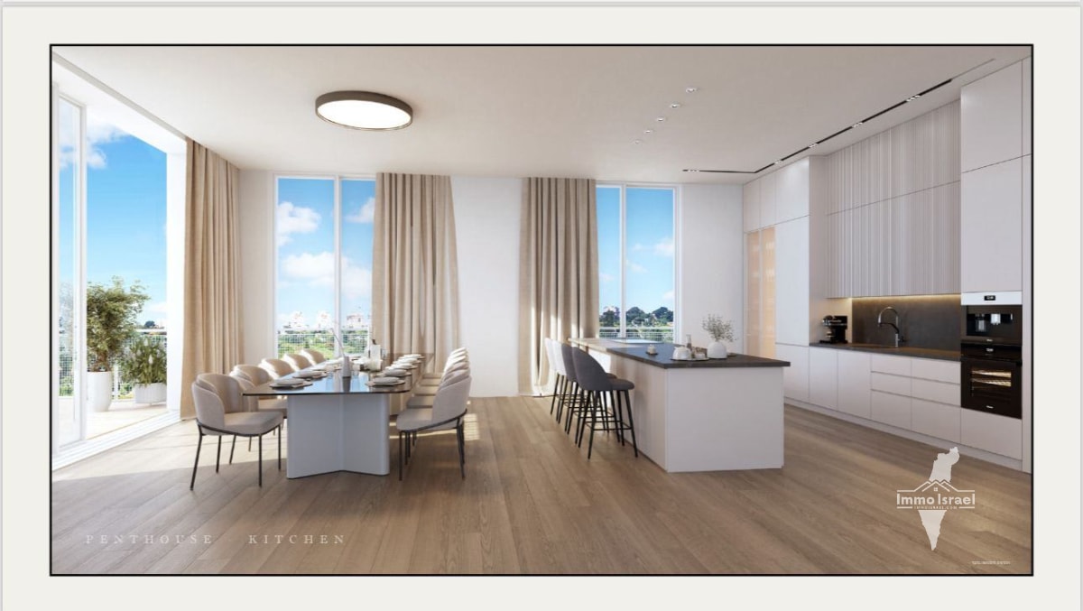 Luxueux penthouse de 5 pièces rue Bavli, Tel Aviv