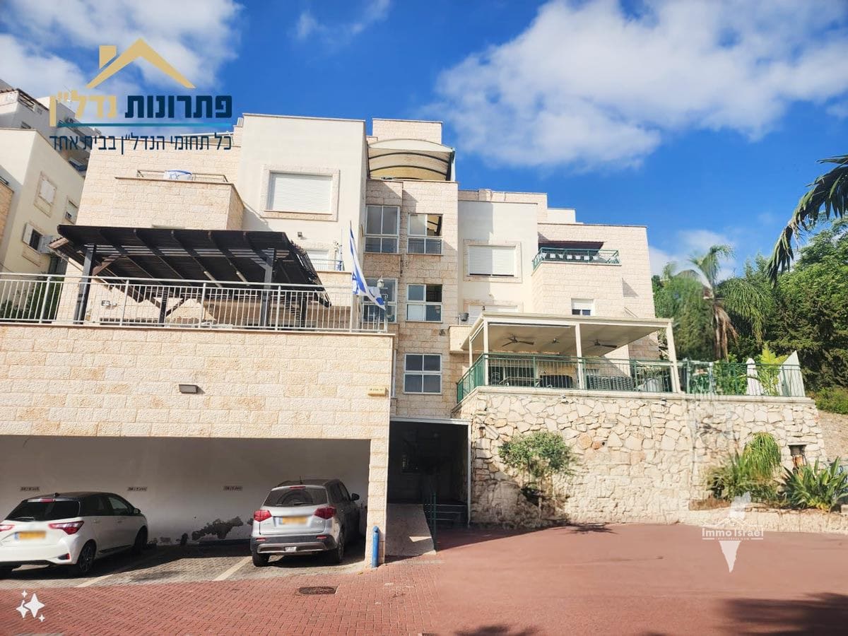 4-Room Garden Apartment for Sale at Ha-Oren Street, Nesher