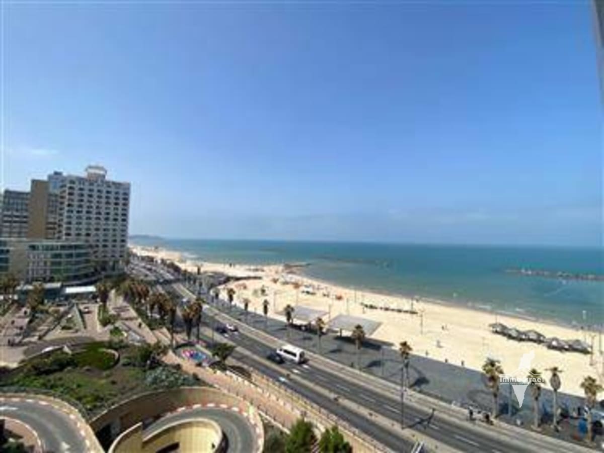 2-Room Apartment with Sea View for Sale at 87 HaYarkon Street, Tel Aviv-Yafo