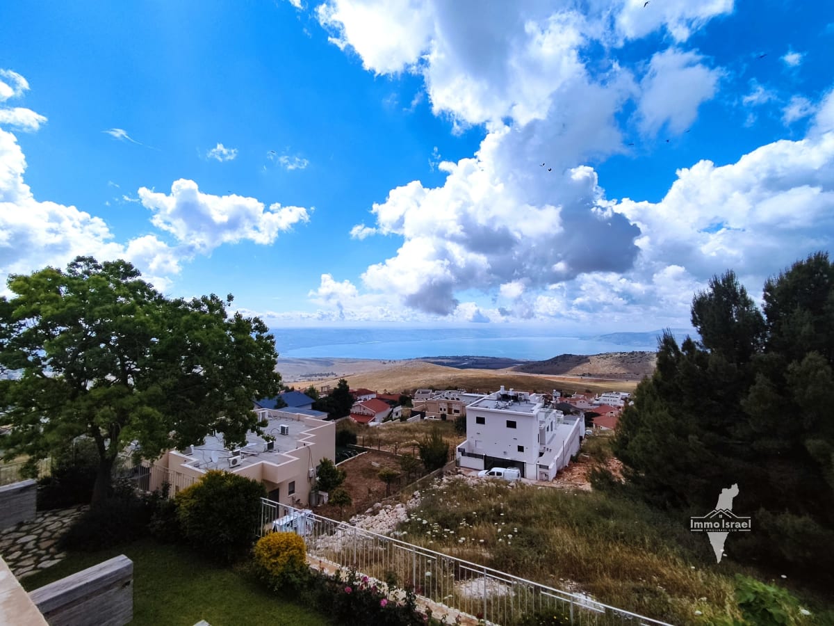 Villa de 7 pièces avec magnifique vue à vendre sur la rue Nof Khermon, Safed