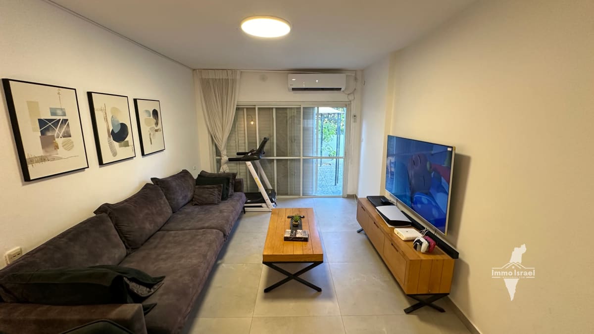 Appartement rez-de-jardin de 4 pièces rénové à vendre dans le quartier Vav neuf, Be'er Sheva