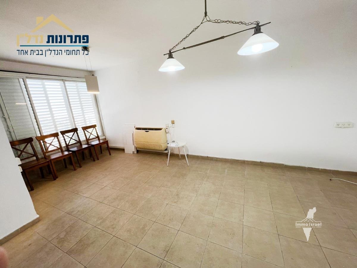 3-Room Apartment for Rent at Brenner Street, Haifa