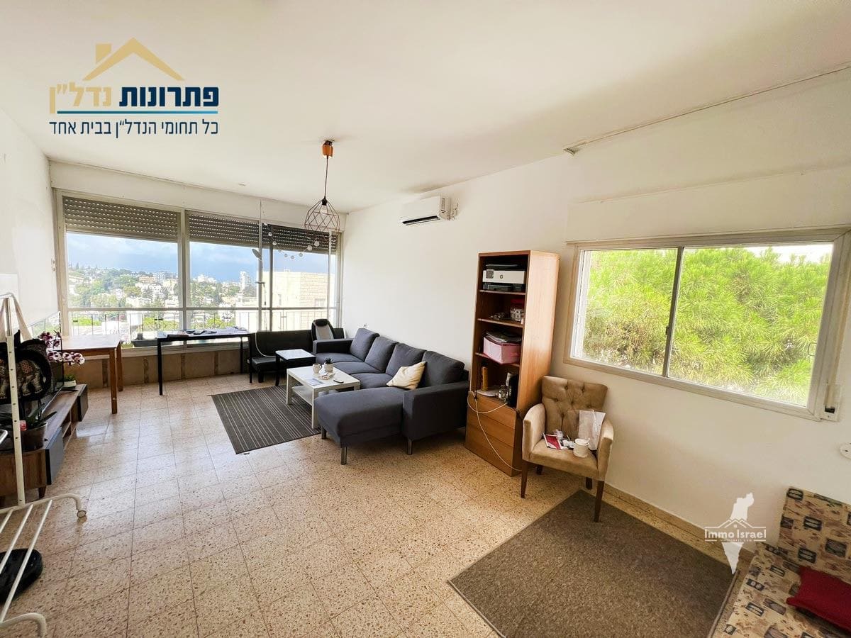 3-Room Apartment for Rent at HaNassi Boulevard, Haifa