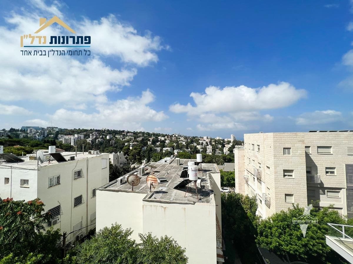 3-Room Apartment for Rent at HaNassi Boulevard, Haifa