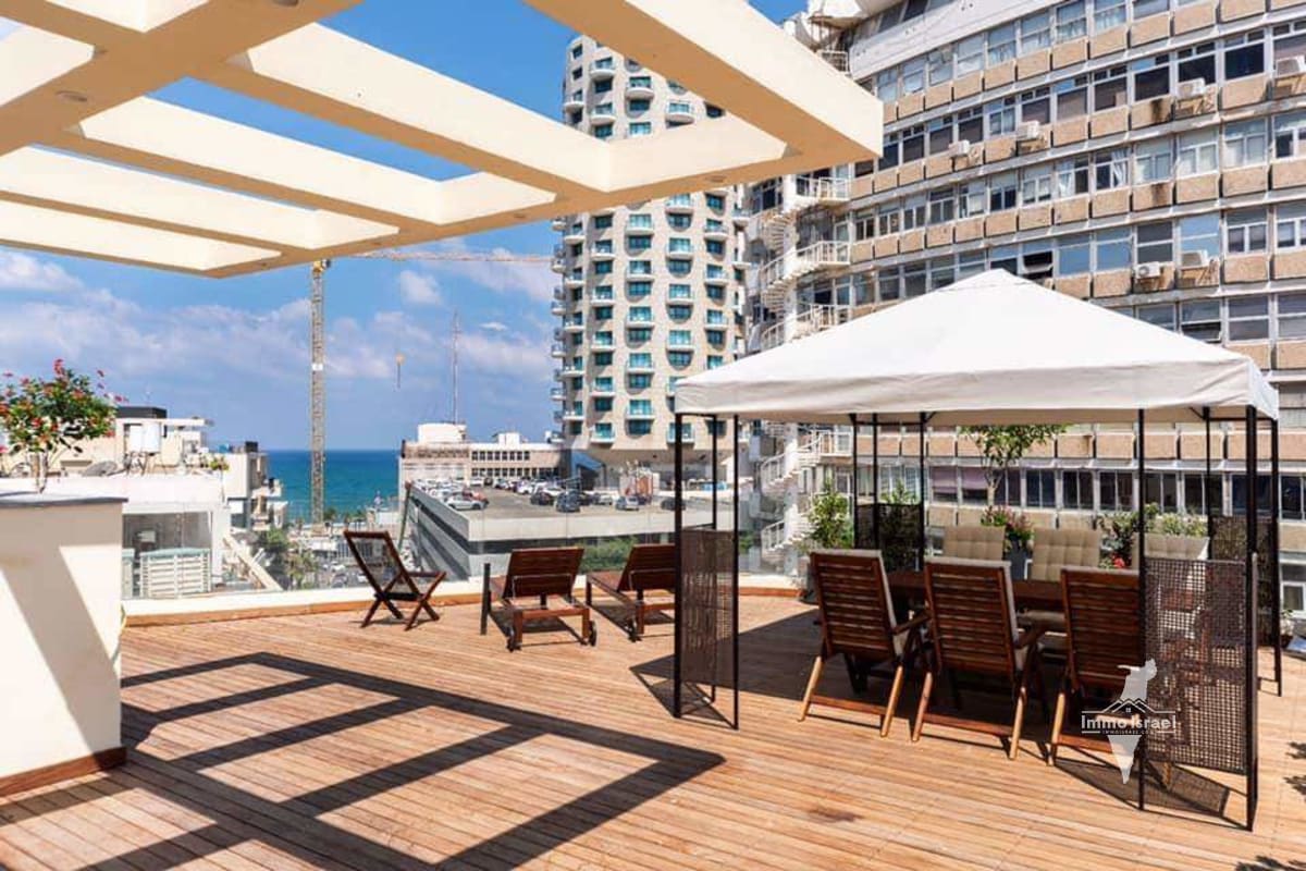 Penthouse en duplex de 4 pièces à vendre rue Shalom Aleichem, Tel Aviv-Jaffa