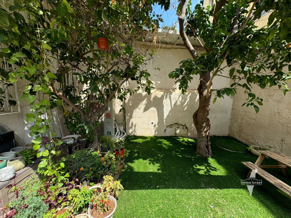 Appartement jardin de 4 pièces à vendre sur la rue Gorky, Tel Aviv-Yafo