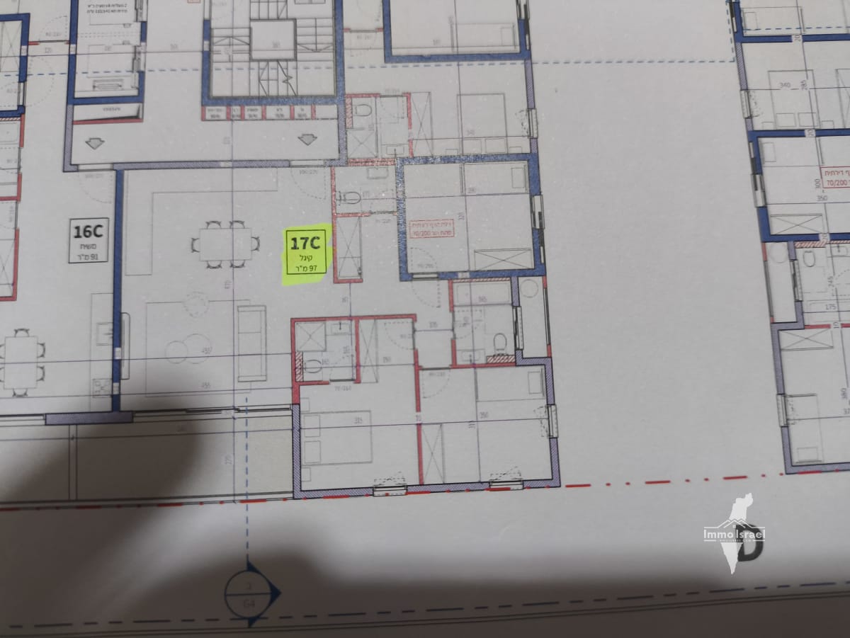 3-Room Apartment for Sale in Bat Yam