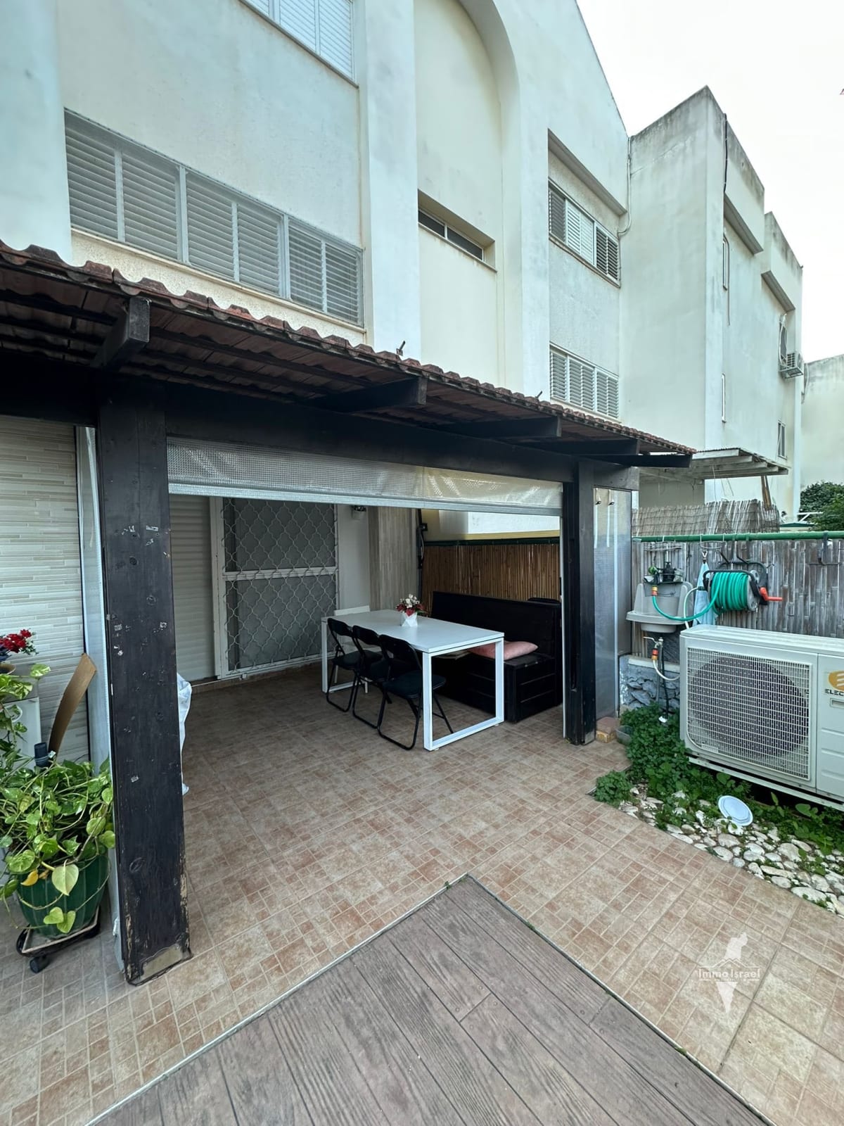 3-room garden apartment for sale on HaBarbur Street, Netanya