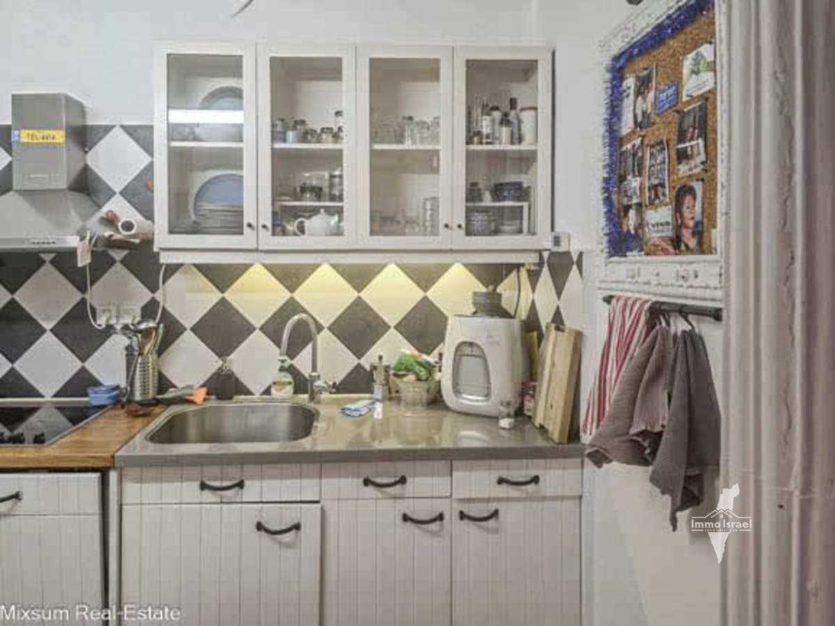 3-room duplex for sale on HaShahaf Street, Tel Aviv