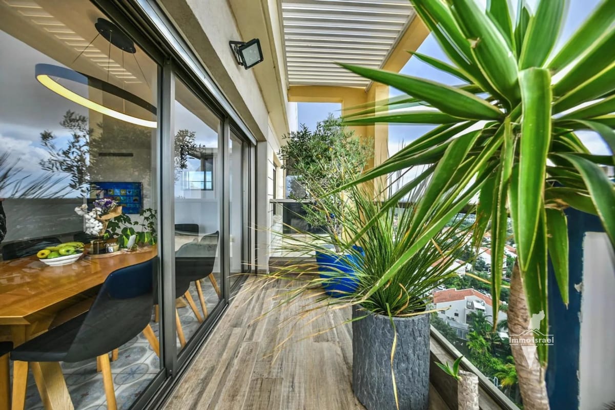 Penthouse de 5 pièces à vendre sur la rue Ma'agal HaShalom, Rishon LeTsiyon