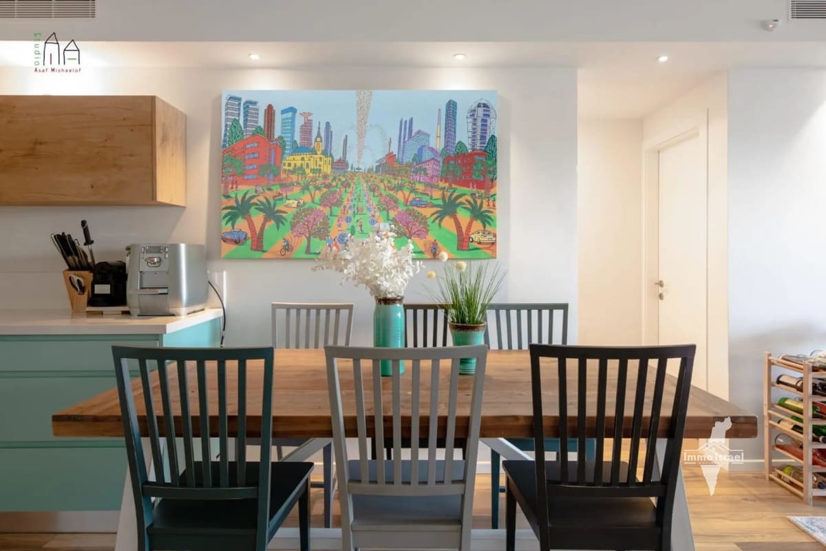 5.5-Room Apartment For Rent On Shai Agnon Street, Tel Aviv