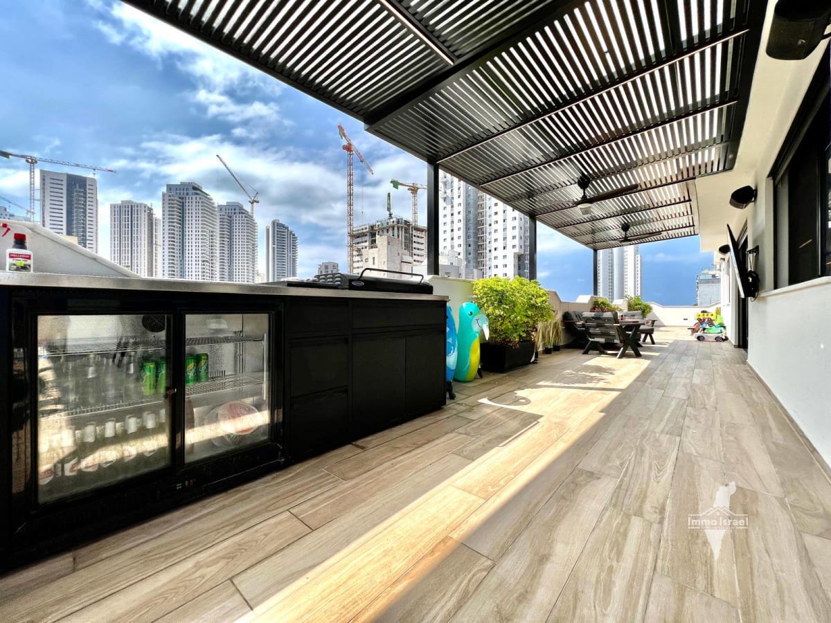 Penthouse de 5 pièces à vendre rue Ben Avi, Netanya