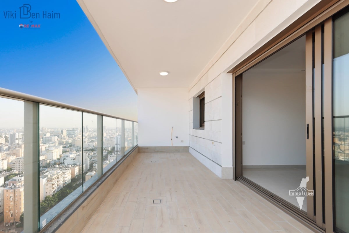 Мини-пентхаус с 5 комнатами на продажу на улице Борохов, Нетания