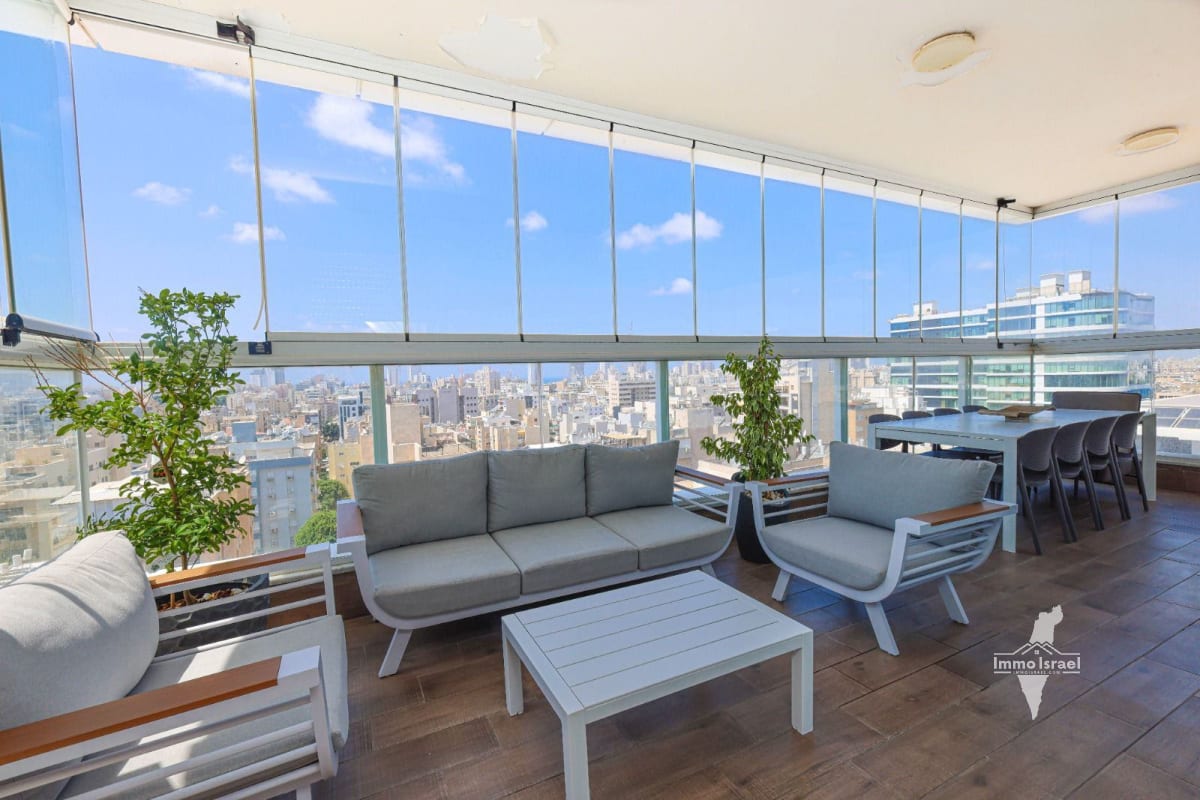 Penthouse de 5 pièces à vendre rue Geva, Netanya