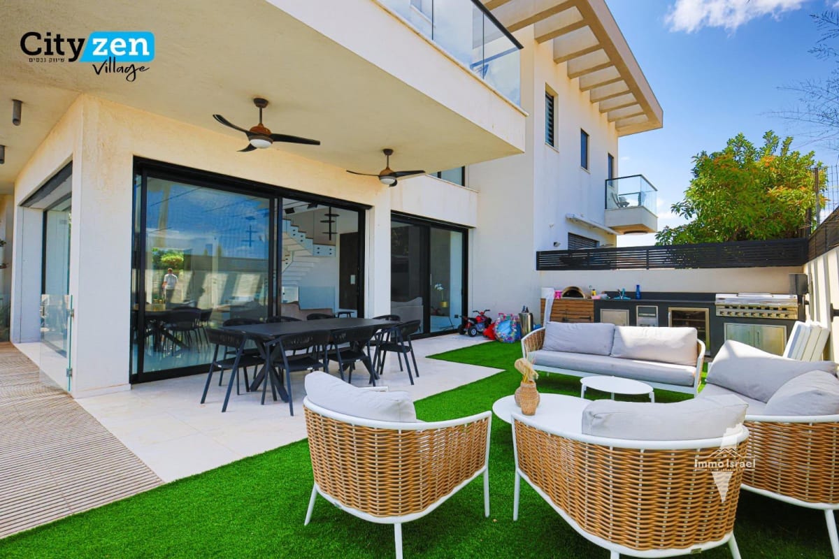 בית יוקרה 7 חדרים למכירה ברחוב צבעוני, אבן יהודה