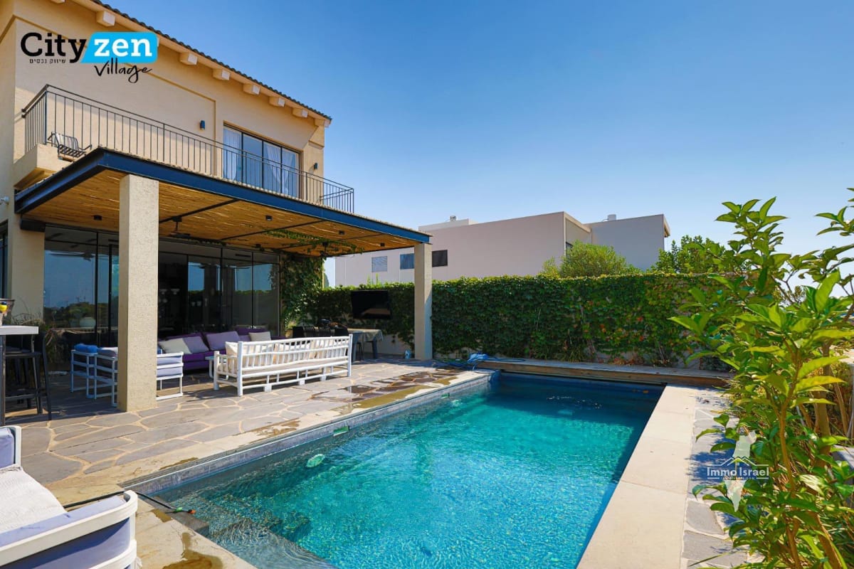 בית יוקרה 9 חדרים למכירה ברחוב הנופר, אבן יהודה