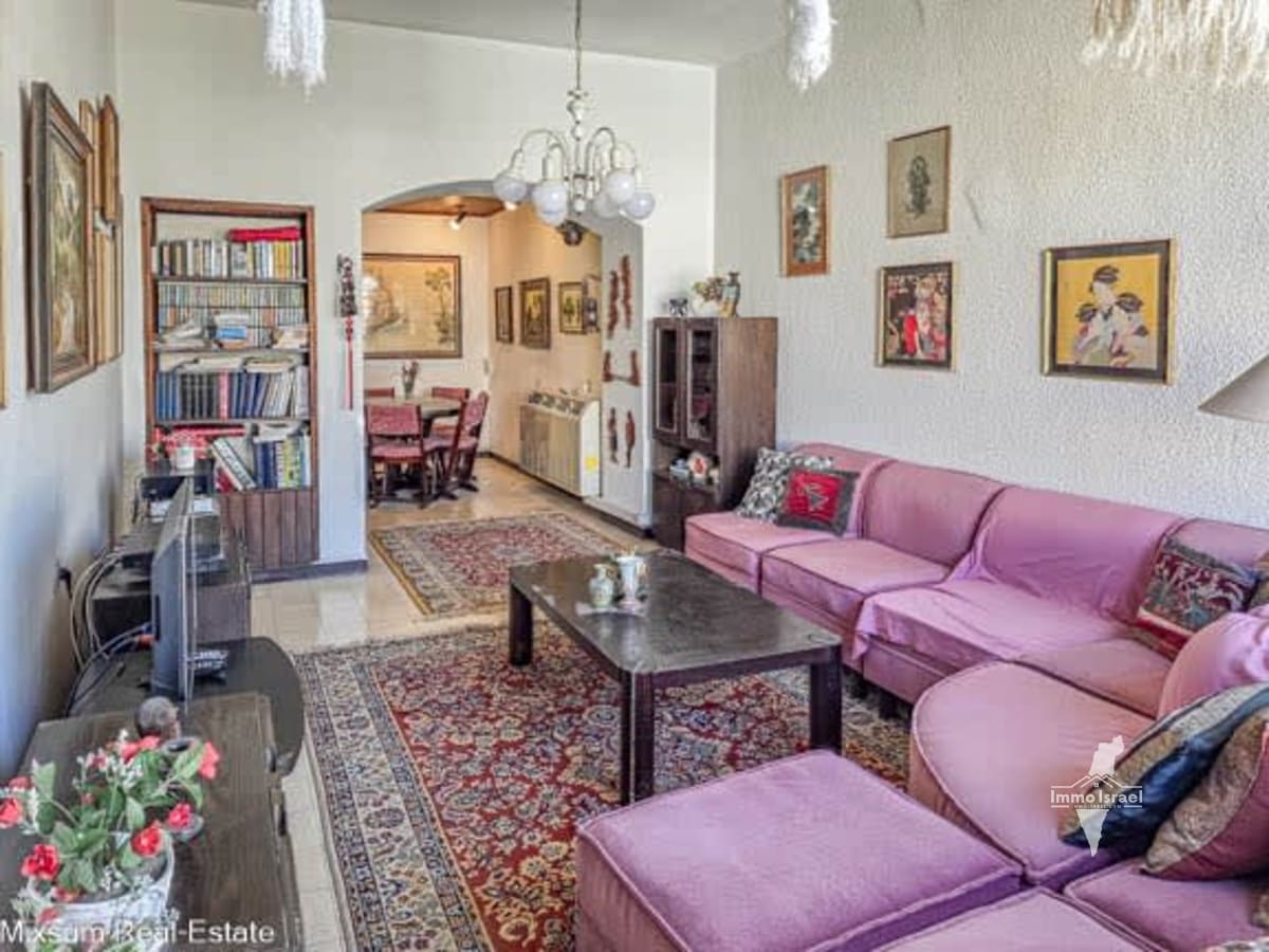 3-Room Apartment For Sale On Hovevei Zion Street, Tel Aviv