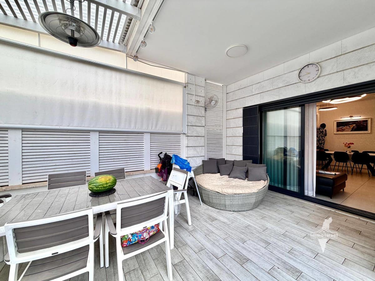 Квартира с садом из 5 комнат на продажу на улице Рамбан, Нетания