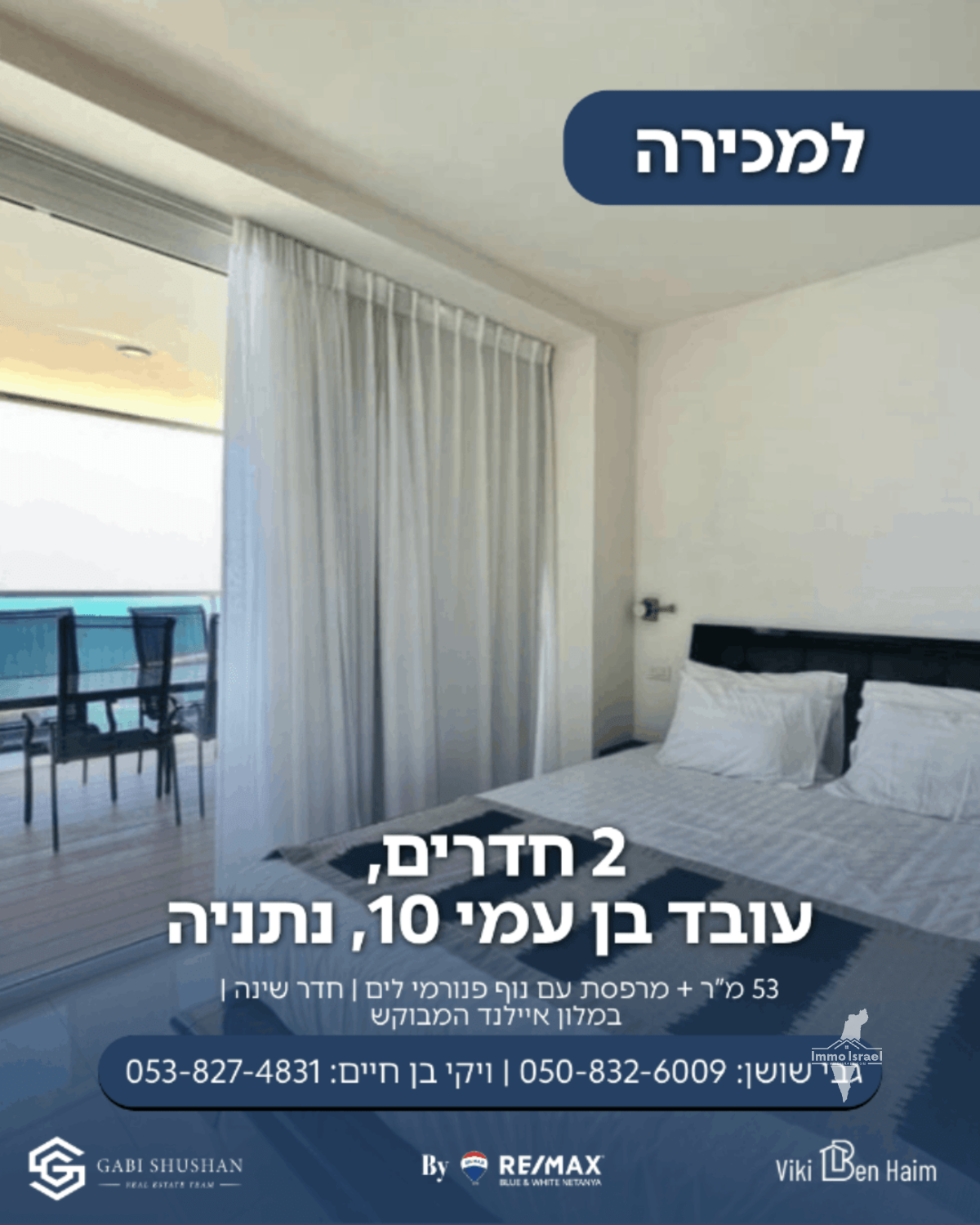 Holiday Apartment For Sale On Sderot Oved Ben Ami, Netanya