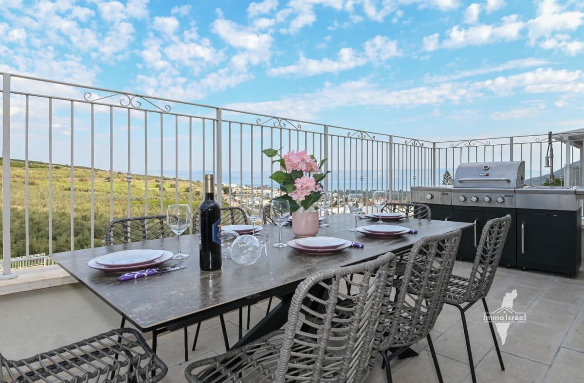 Luxury Boutique Villa Overlooking the Sea of Galilee