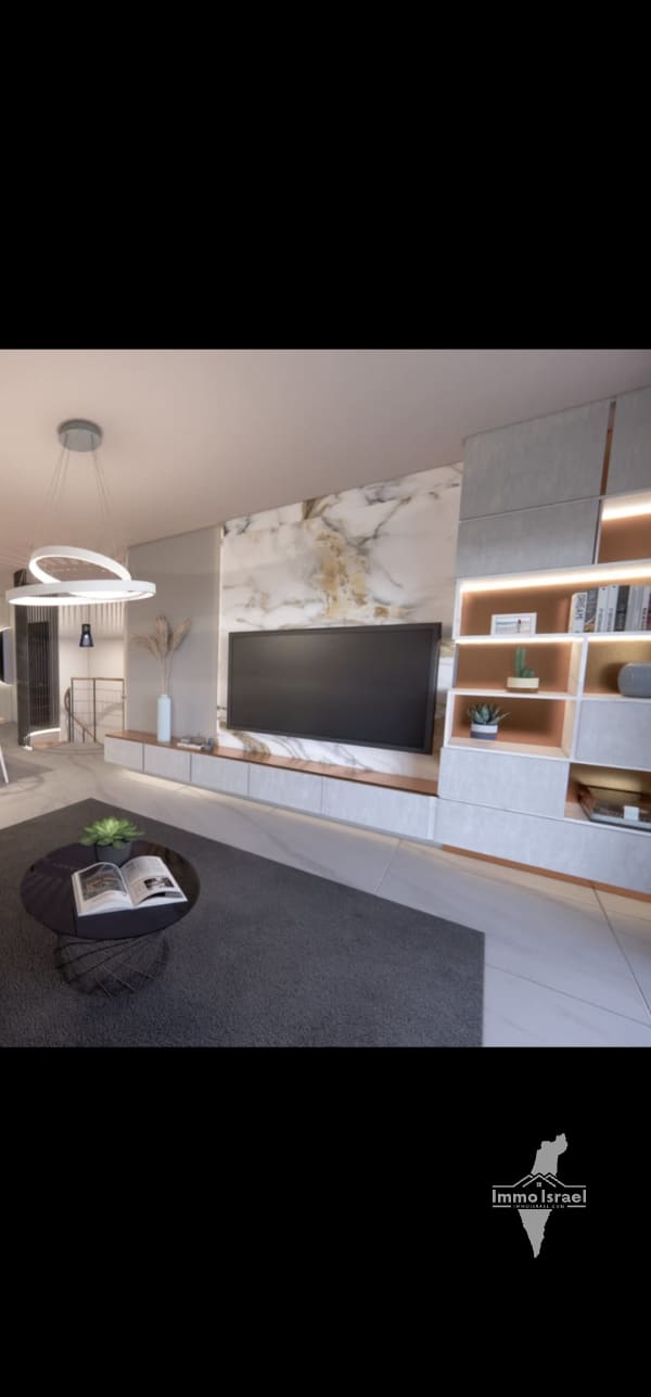 5-Room Garden Apartment for Sale at 12 Smolenskin Street, Haifa