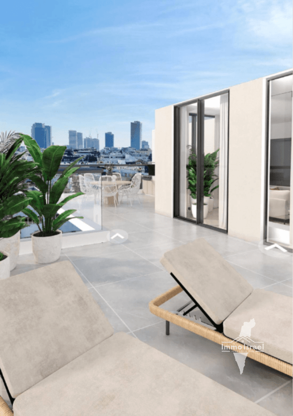 Penthouse de 5 pièces à vendre rue Bilu, Tel Aviv