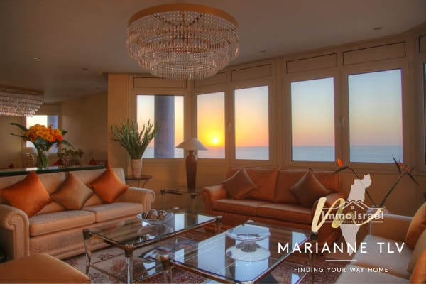 דירה 6 חדרים מול הים למכירה ברחוב יוטבת, תל אביב-יפו