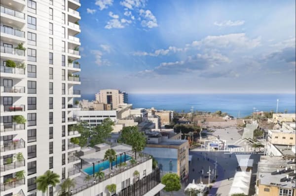 4-Room Apartment in a New Project for Sale at 26 Dizengoff Street, Netanya